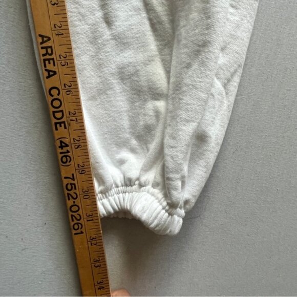 McDonald’s Better Together graphic white cotton jogger pants Sz L - Picture 9 of 10